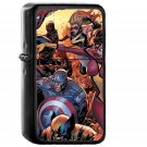 New Avengers Art Comics Illust - Oil Windproof Black Lighters Briquet Encendedor