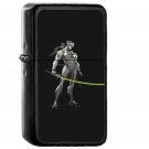 Overwatch Genji Dark Art Illustration Game - Oil Windproof Black Lighters Briquet Encendedor