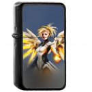 Overwatch Mercy Cute Game Art Illustration Angel - Oil Windproof Black Lighters Briquet Encendedor