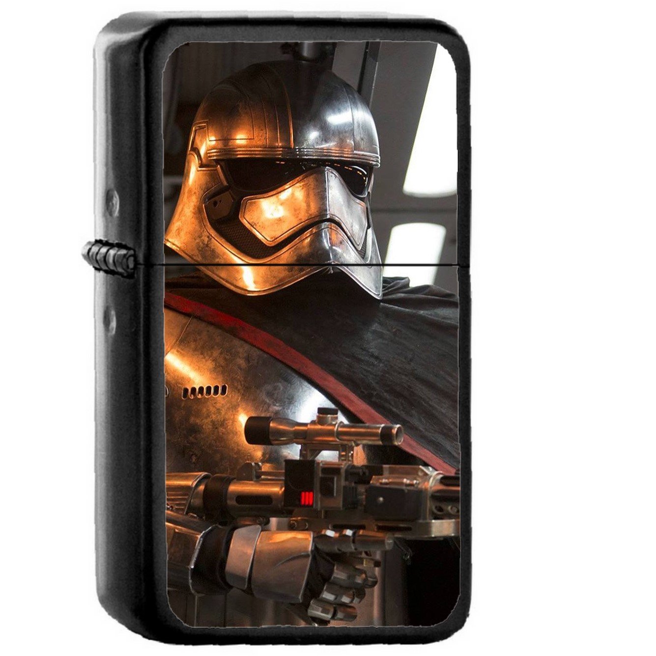 Phasma Force Starwars Art - Oil Windproof Black Lighters Briquet Encendedor