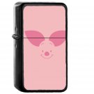 Pigleeet Illust Minimal Art - Oil Windproof Black Lighters Briquet Encendedor