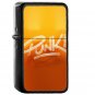 Punk Neon Sign Art Minimal Illustration Art Orange - Oil Windproof Black Lighters Briquet Encendedor