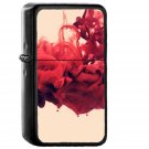 Red Smoke Art Wonderful - Oil Windproof Black Lighters Briquet Encendedor