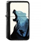 Revenant Dicaprio Poster Film Art Bear - Oil Windproof Black Lighters Briquet Encendedor