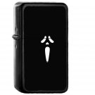 Scream Film Dark Illust Minimal - Oil Windproof Black Lighters Briquet Encendedor