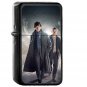 Sherlock 3 Film Face - Oil Windproof Black Lighters Briquet Encendedor