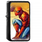 Spiderman Captain America Civilwar Art Hero - Oil Windproof Black Lighters Briquet Encendedor