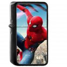 Spiderman Hero Marvel Avengers Art Illustration - Oil Windproof Black Lighters Briquet Encendedor
