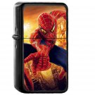 Spiderman Illust Art Hero Marvel - Oil Windproof Black Lighters Briquet Encendedor