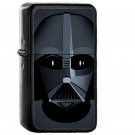Star wars Darth Vader Face Dark Illustration Art Hero - Oil Windproof Black Lighters Briquet Encendedor