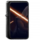 Star wars Kylo Ren Dark Orange Lightsaber Art Illustration - Oil Windproof Black Lighters Briquet Encendedor