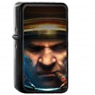 Starcraft Face Art - Oil Windproof Black Lighters Briquet Encendedor
