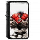 Street Fighter Ryu Art Illust Game - Oil Windproof Black Lighters Briquet Encendedor