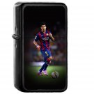 Suarez Barcelona Welcome El Clasico Soccer - Oil Windproof Black Lighters Briquet Encendedor
