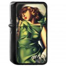 Tamara De Lempicka Illustration Art Classic Paint - Oil Windproof Black Lighters Briquet Encendedor