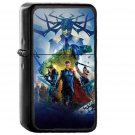 Thor Ragnarok Film Marvel Art Illustration - Oil Windproof Black Lighters Briquet Encendedor