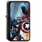 Ultimate Heros Illust Art - Oil Windproof Black Lighters Briquet Encendedor