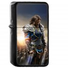 Warcraft Beginning Poster Film Art Game - Oil Windproof Black Lighters Briquet Encendedor