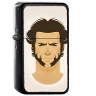 Wolverine Illust Art Clement - Oil Windproof Black Lighters Briquet Encendedor