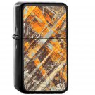 Yellow Atelier Olschinsky Illustration Art - Oil Windproof Black Lighters Briquet Encendedor