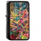 Abstract Psychedelic Art Illust - Oil Windproof Black Lighters Briquet Encendedor
