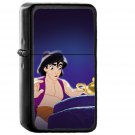 Aladdin With The Lamp Disney - Oil Windproof Black Lighters Briquet Encendedor