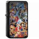 All The Fun Comics Illust - Oil Windproof Black Lighters Briquet Encendedor