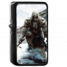 Assassin's Creed Unity Snow Game - Oil Windproof Black Lighters Briquet Encendedor