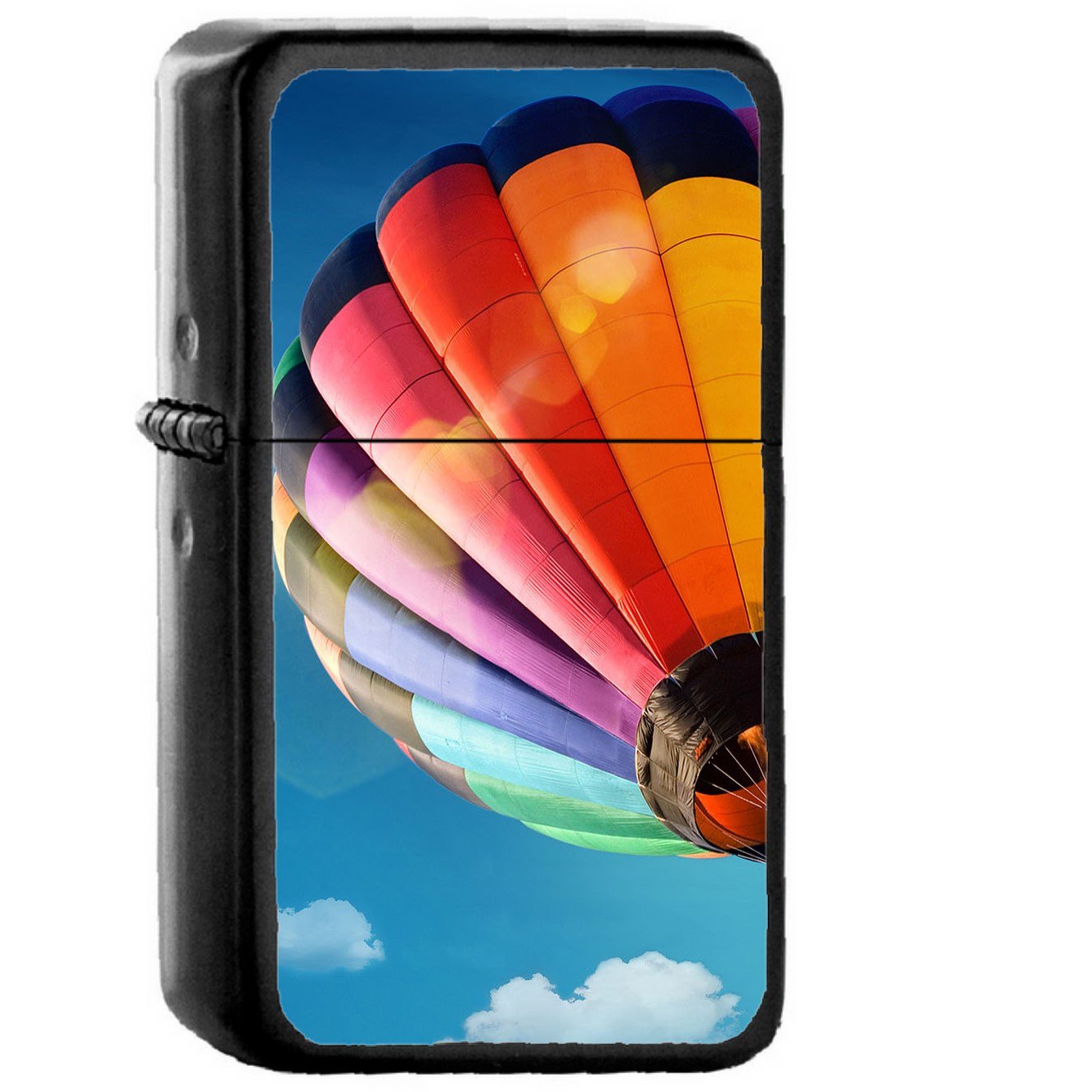 Baloon Pretty Sky - Oil Windproof Black Lighters Briquet Encendedor