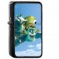 Disney Fly Illust - Oil Windproof Black Lighters Briquet Encendedor