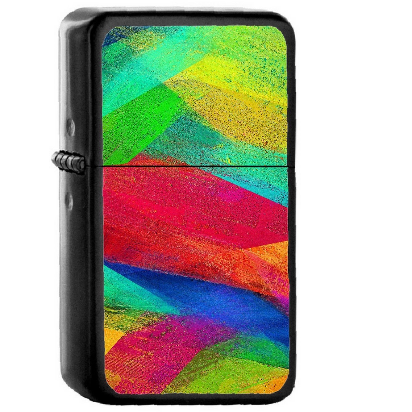 Samsung Galaxy Note 4 Paint Art - Oil Windproof Black Lighters Briquet Encendedor