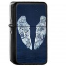 Ghost Stories Coldplay Cover Art - Oil Windproof Black Lighters Briquet Encendedor