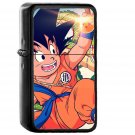 Goku Kid Dragonball Illust - Oil Windproof Black Lighters Briquet Encendedor