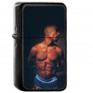 Tupac Music Face - Oil Windproof Black Lighters Briquet Encendedor