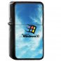 Windows 98 Logo - Oil Windproof Black Lighters Briquet Encendedor