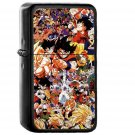 A Dragonball Full Art Illust Game Anime - Oil Windproof Black Lighters Briquet Encendedor