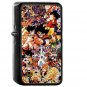 A Dragonball Full Art Illust Game Anime - Oil Windproof Black Lighters Briquet Encendedor