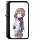 Anime Asashiho Kantai Girl Illustration Art Flare - Oil Windproof Black Lighters Briquet Encendedor