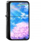 Anime Sky Cloud Spring Art Illustration - Oil Windproof Black Lighters Briquet Encendedor
