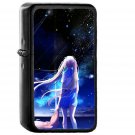 Anime Night Space Star Art Illustration - Oil Windproof Black Lighters Briquet Encendedor