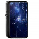 Digital World Anime Art Illust Urban - Oil Windproof Black Lighters Briquet Encendedor
