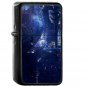 Digital World Anime Art Illust Urban - Oil Windproof Black Lighters Briquet Encendedor