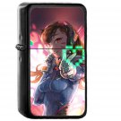 Diva Girl Anime Game Overwatch Art Illustration - Oil Windproof Black Lighters Briquet Encendedor