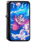 Dragon Ball Goku Blue Art Illustration Anime - Oil Windproof Black Lighters Briquet Encendedor