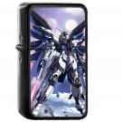 Freedom Gundam Anime Japanese Japan - Oil Windproof Black Lighters Briquet Encendedor
