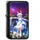 Girl Beach Anime Dress Flare Illust Art - Oil Windproof Black Lighters Briquet Encendedor