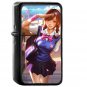 Hero Overwatch Diva Anime Art Illustration Game Flare - Oil Windproof Black Lighters Briquet Encendedor