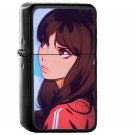 Ilya Girl Illust Art Sporty - Oil Windproof Black Lighters Briquet Encendedor