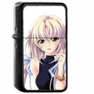 Kagamigawa Chloe Anime Art Illust Girl - Oil Windproof Black Lighters Briquet Encendedor
