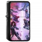 Marvel Futurefight Hero Anime Art - Oil Windproof Black Lighters Briquet Encendedor